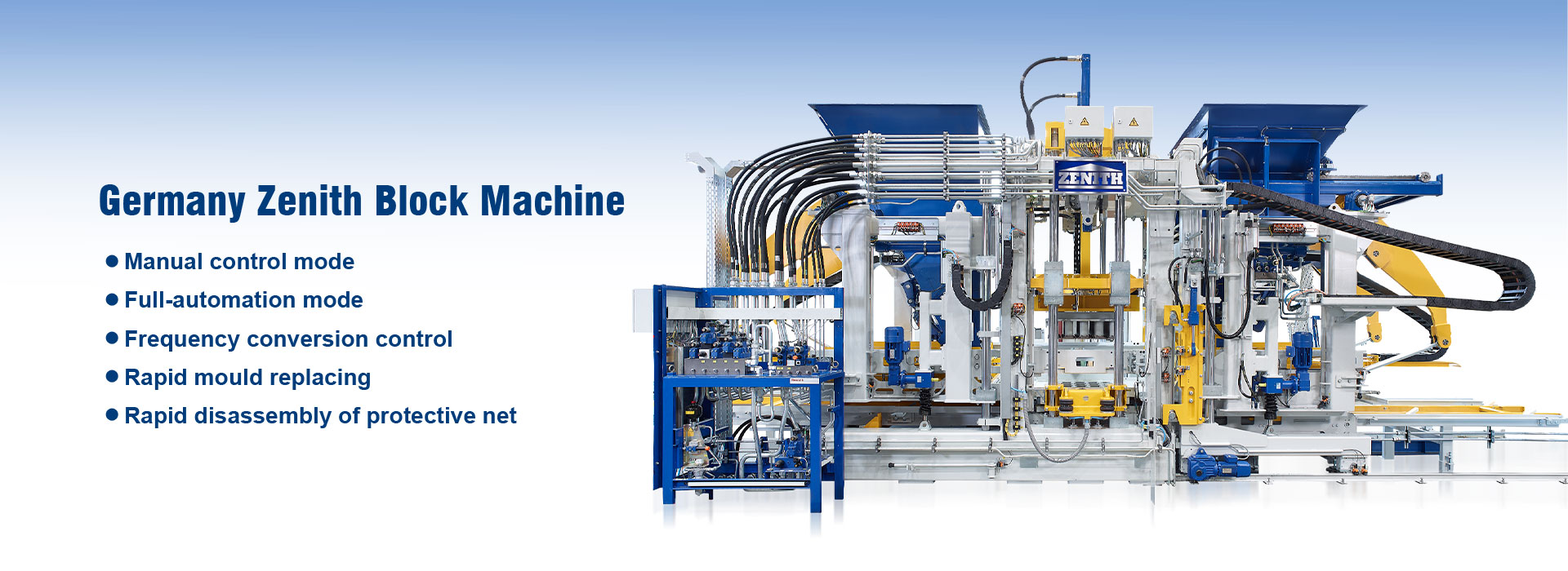 EJamani Zenith Block Machine Manufacturer