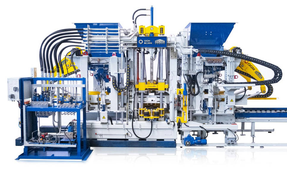 Umatshini weZitena oPhezulu weebhloko zeConcrete eziSebenza ngokuPhezulu