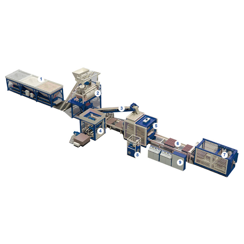 Mobile Block Production Line